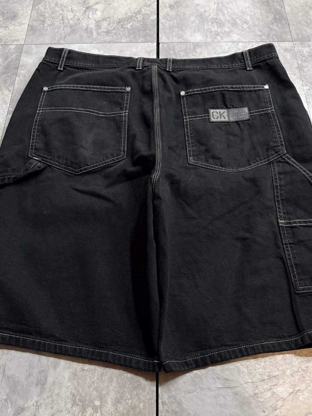 Calvin Klein Jeans Baggy Carpenter Denim Jorts 40